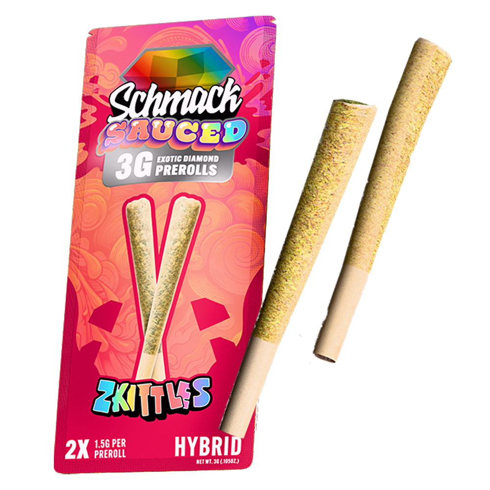 SAUCED DIAMOND 3G PREROLL | ZKITTLES