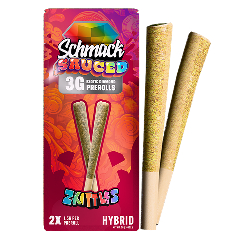 SAUCED DIAMOND 3G PREROLL | ZKITTLES