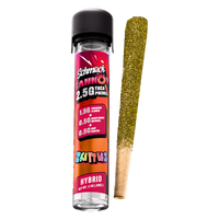 CANNON KIEF COATED & HASH INFUSED 2.5G PREROLL | ZKITTLES