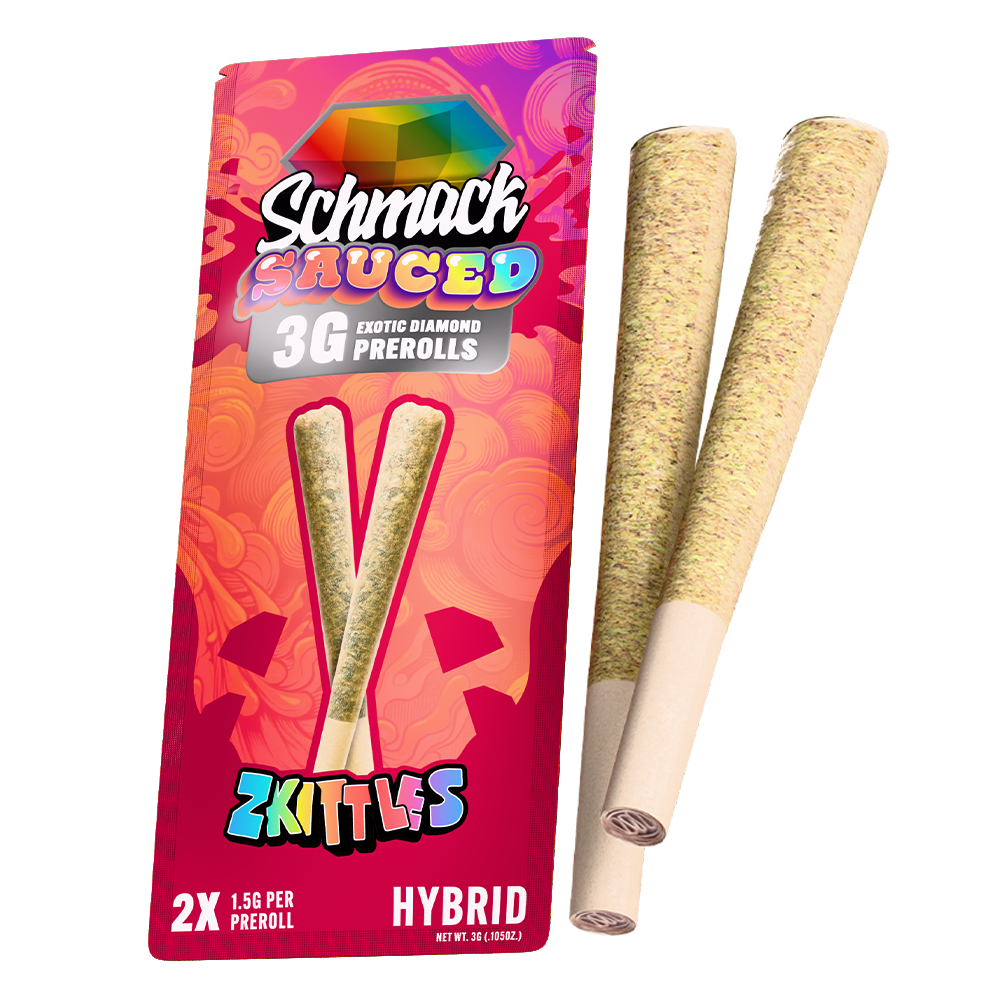 SAUCED DIAMOND 3G PREROLL | ZKITTLES