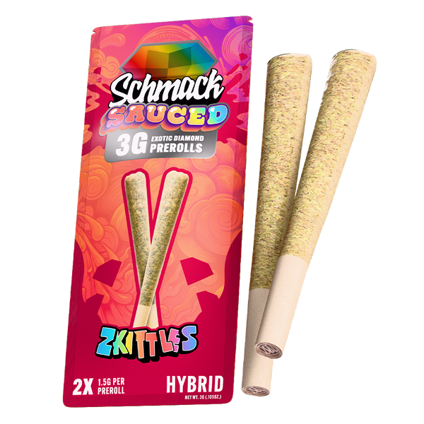 SAUCED DIAMOND 3G PREROLL | ZKITTLES