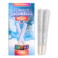 SNOWBALLS COATED 4G PREROLL | ZKITTLES