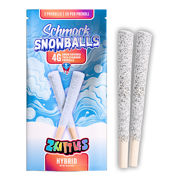 SNOWBALLS COATED 4G PREROLL | ZKITTLES