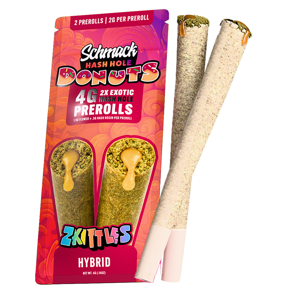 DONUTS HASH INFUSED 4G PREROLL | ZKITTLES