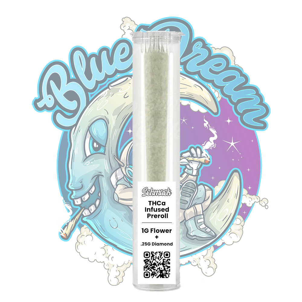 1.25G Diamond Preroll | Blue Dream - Indica