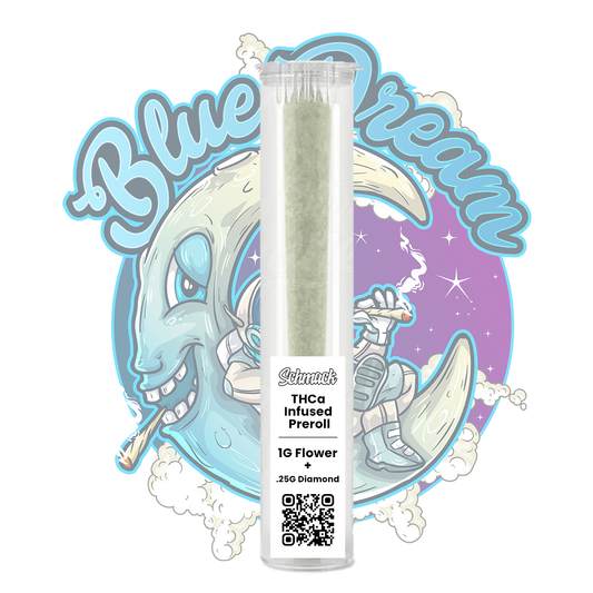 1.25G Diamond Preroll | Blue Dream - Indica