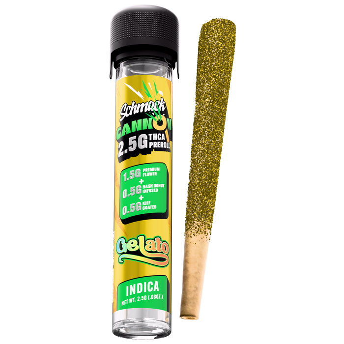 CANNON 2.5G HASH HOLE PREROLL