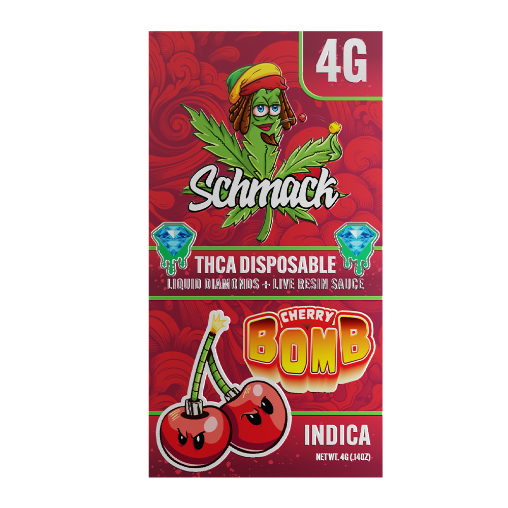 4 Gram Liquid Diamond THCa Disposable | Cherry Bomb - Indica