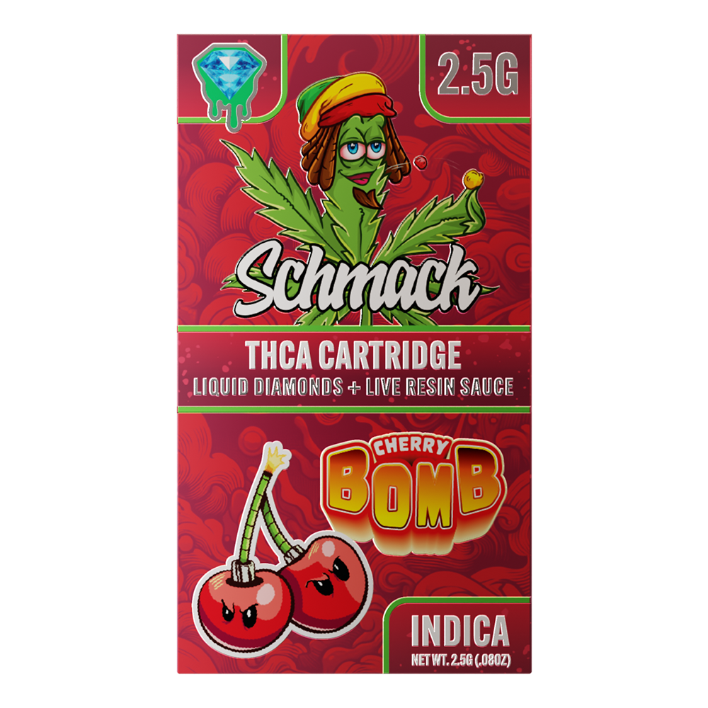 2.5 Gram Liquid Diamond THCa Cartridge | Cherry Bomb - Indica