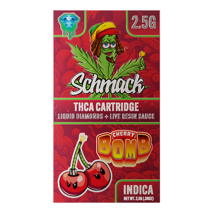 2.5 Gram Liquid Diamond THCa Cartridge | Cherry Bomb - Indica