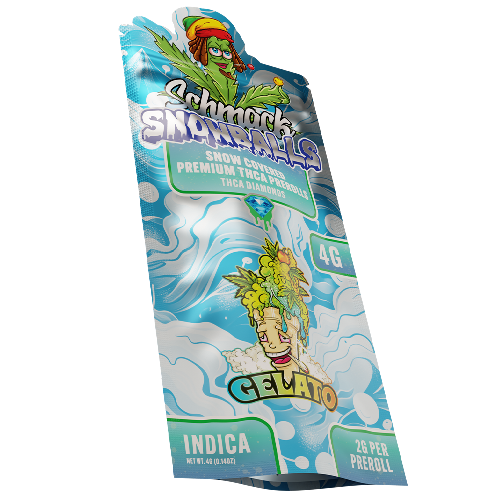 2 Pack Snow Prerolls | Gelato - Indica