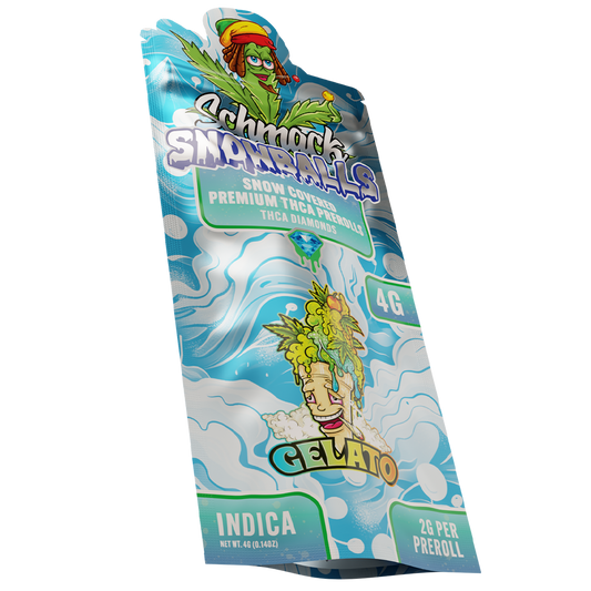 2 Pack Snow Prerolls | Gelato - Indica