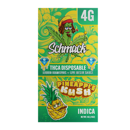 4 Gram Liquid Diamond THCa Disposable | Pineapple Kush - Indica