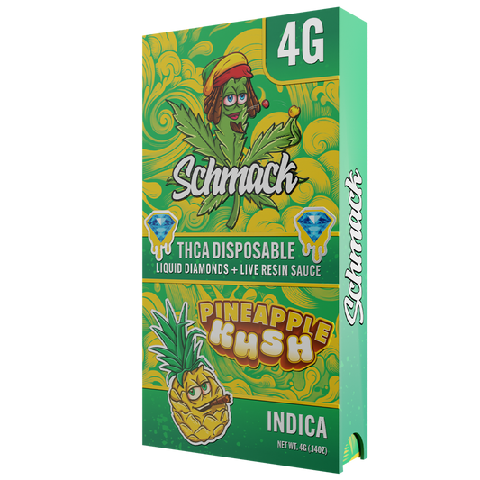 Schmack THCa 4 Gram Disposable | Pineapple Kush