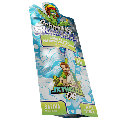 2 Pack Snow Prerolls | Skywalker OG - Sativa