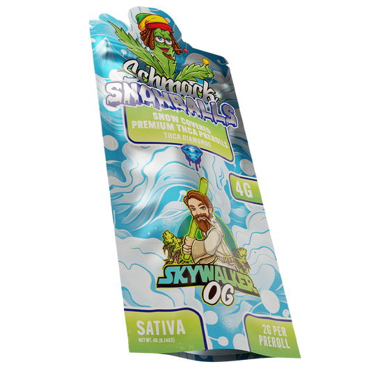 2 Pack Snow Prerolls | Skywalker OG - Sativa