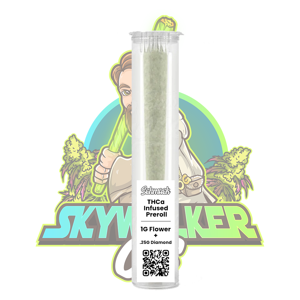 1.25G Diamond Preroll | Skywalker OG - Sativa