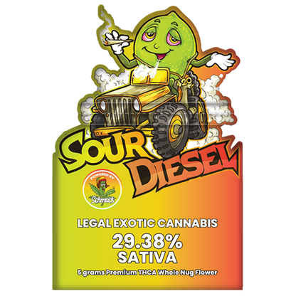Sour Diesel 29% THCA - Sativa