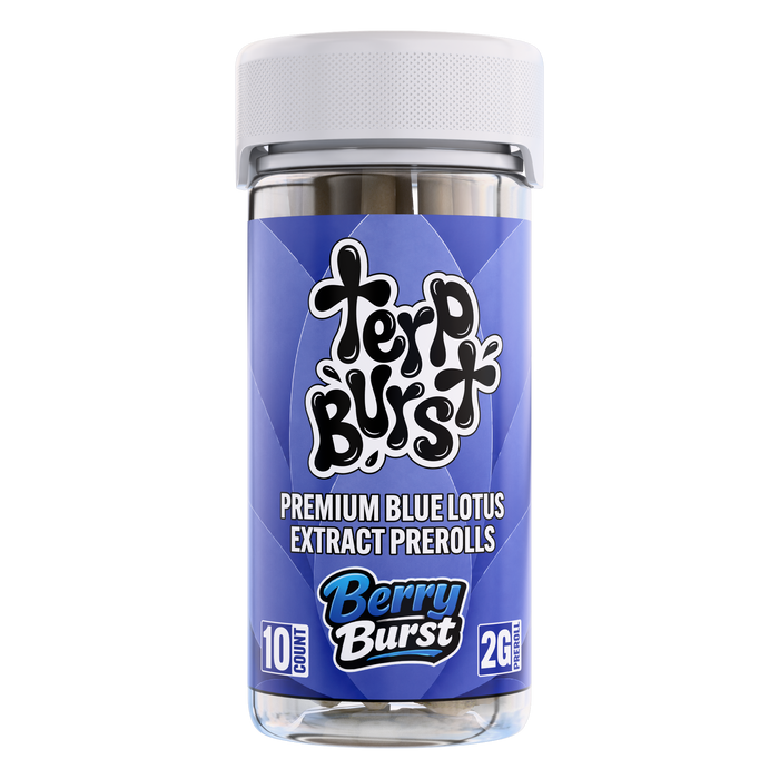 TERP BURST BLUE LOTUS 2G PREROLL 10PK JAR