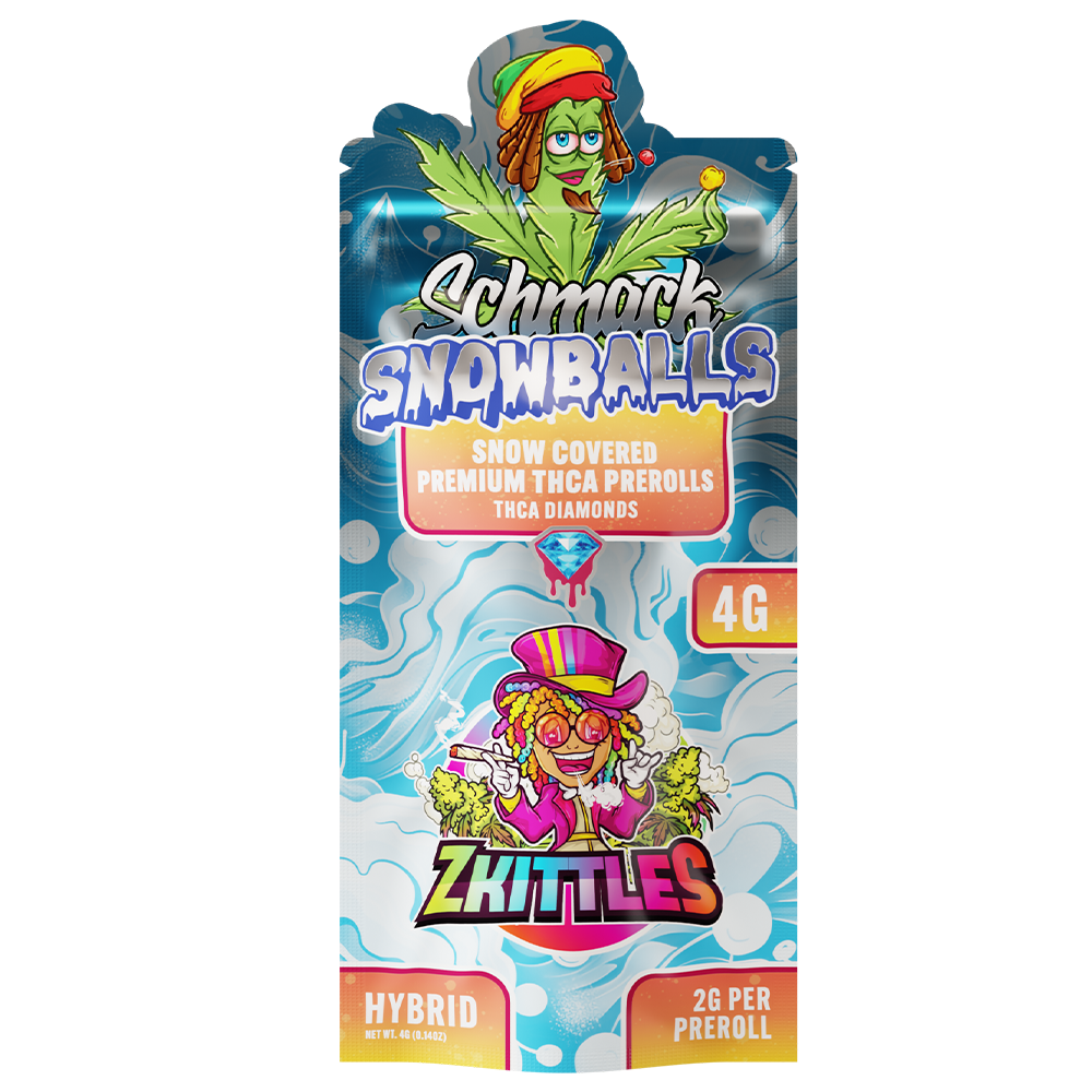 2 Pack Snow Prerolls | Zkittles - Hybrid