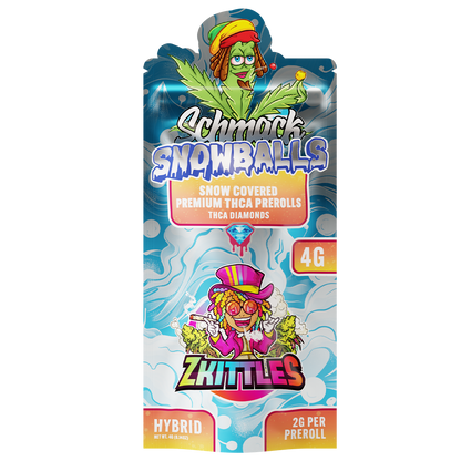 2 Pack Snow Prerolls | Zkittles - Hybrid