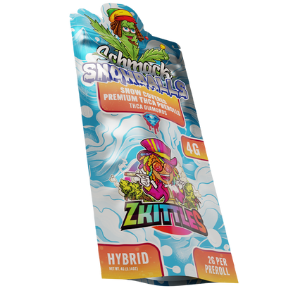 2 Pack Snow Prerolls | Zkittles - Hybrid